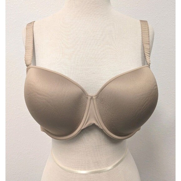 Thirdlove Womens Beige Nude 24/7 Classic T-Shirt Bra 40C - Picture 5 of 11